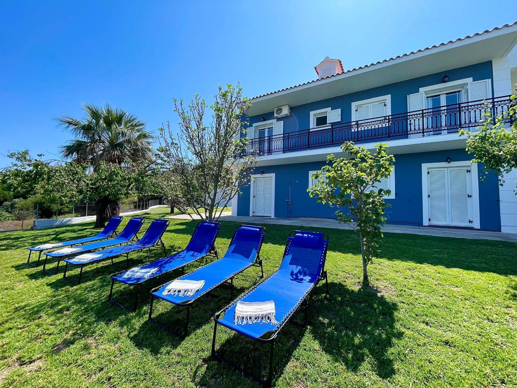 ארגוסטולי Villa Serenity Spilia Garden Floor מראה חיצוני תמונה