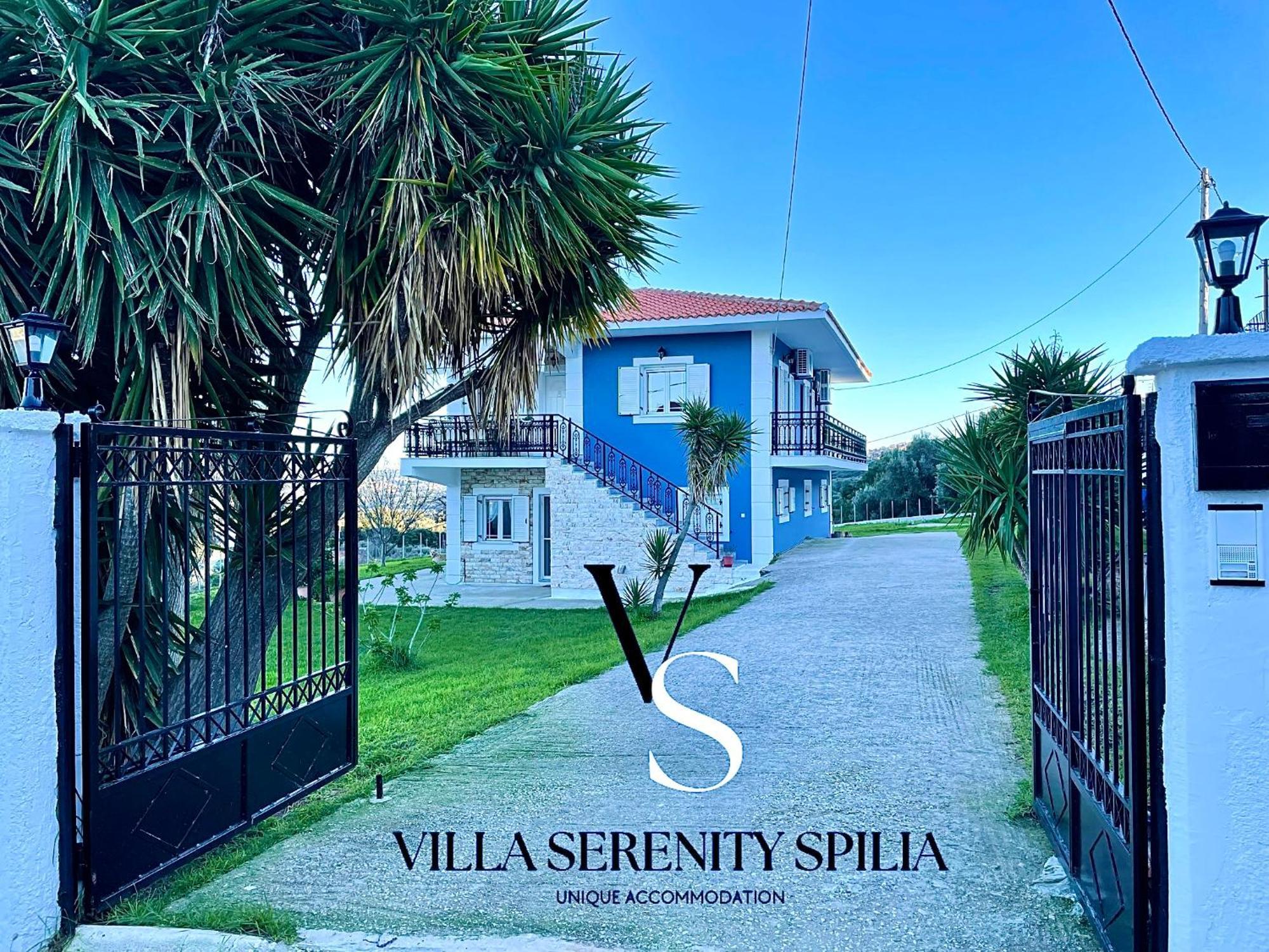 ארגוסטולי Villa Serenity Spilia Garden Floor מראה חיצוני תמונה