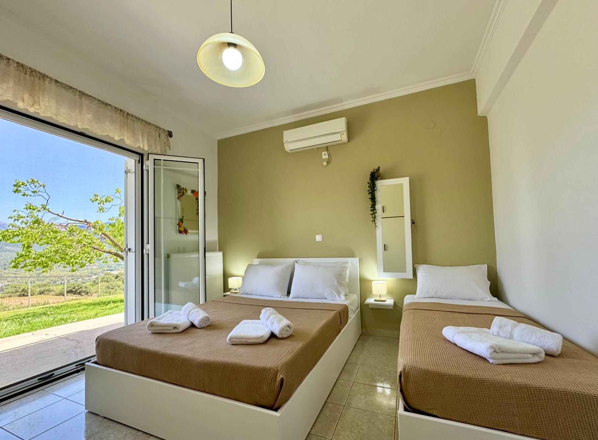 ארגוסטולי Villa Serenity Spilia Garden Floor מראה חיצוני תמונה