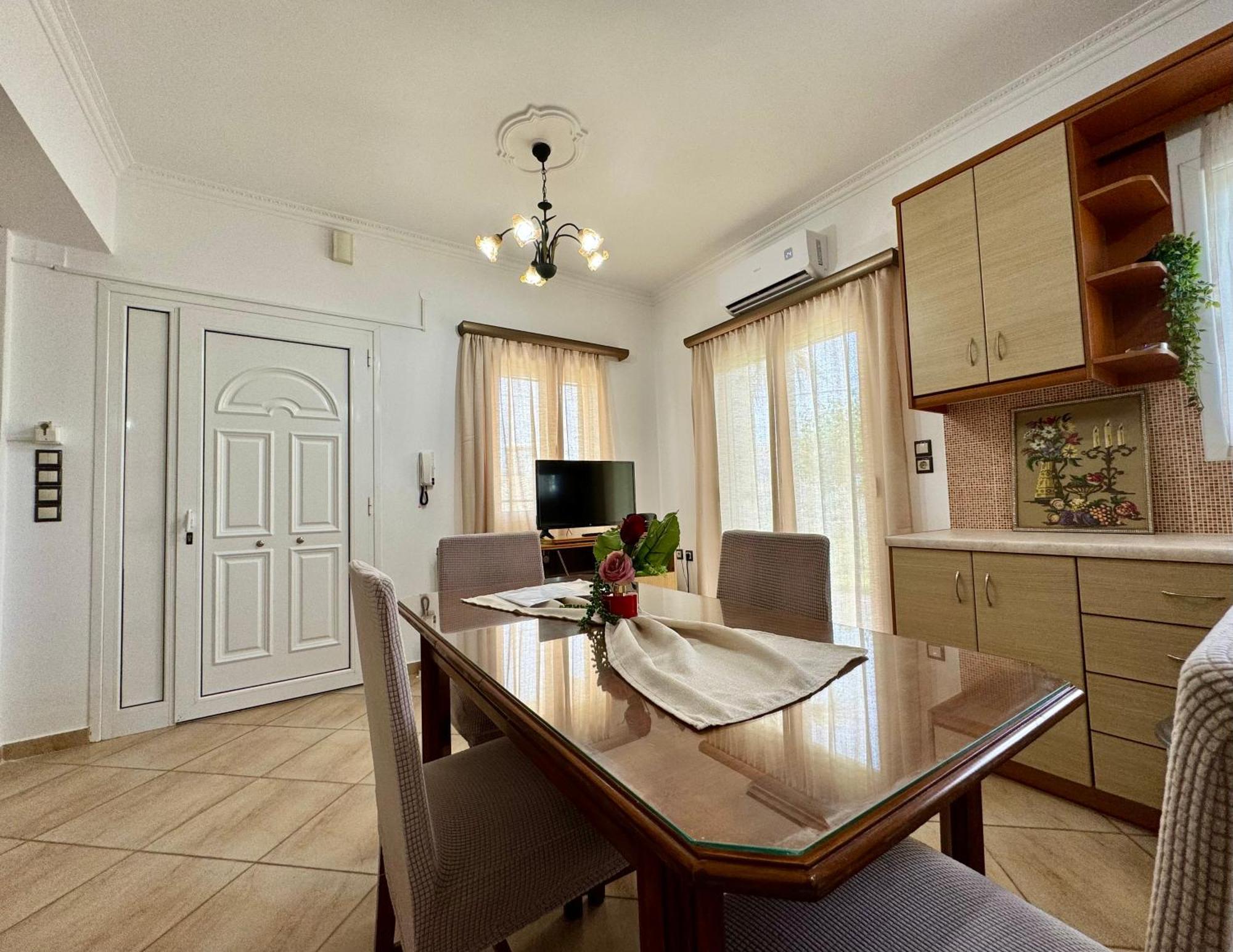 ארגוסטולי Villa Serenity Spilia Garden Floor מראה חיצוני תמונה